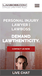 Mobile Screenshot of lawboss.com